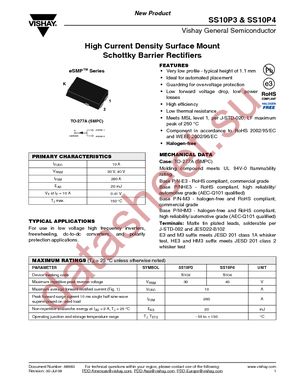 SS10P3CHE3/87A datasheet  